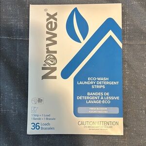 Norwex Eco- wash laundry detergent strips